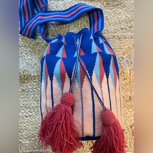 Hand Woven Colombia Crossbody  Multicolour Hobo Bag